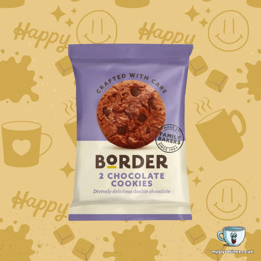 Border Chocolate Cookies Twin Pack 30g