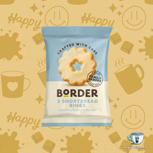 Border Shortbread Rings Twin Pack 30g