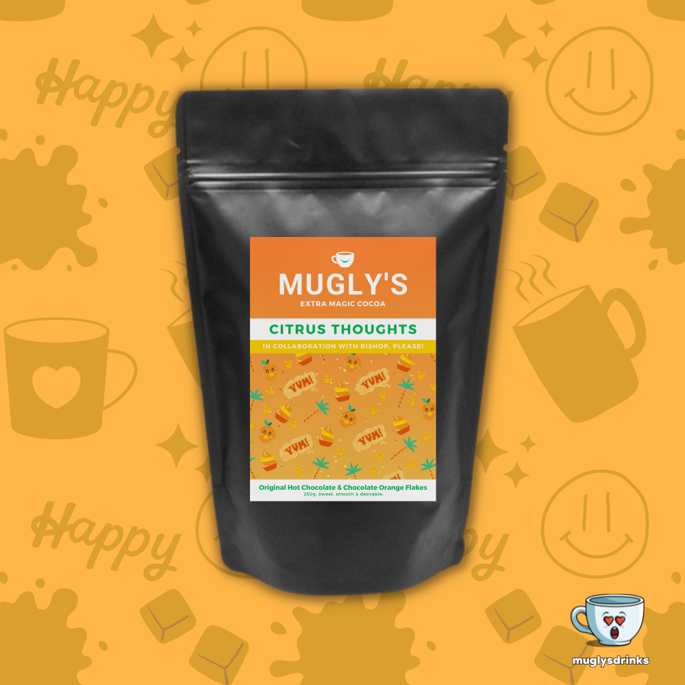 Citrus Thoughts: The Orange Bird Inspired Original Hot Chocolate With Chocolate Orange Flakes - 250g