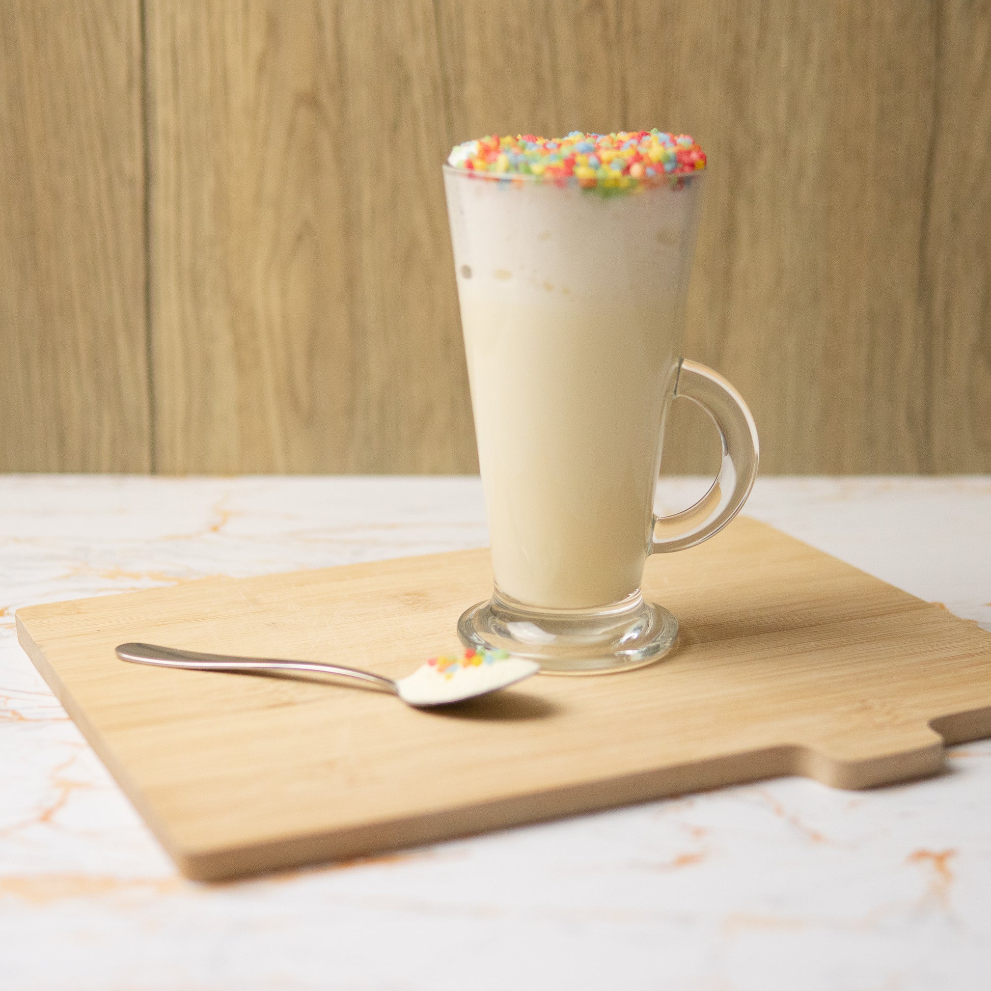 Tears Of Candy - White Hot Chocolate With Sugar Pearls