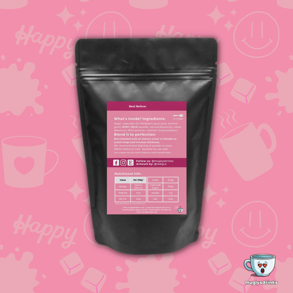 Lotso's Surprise: Lotso Huggin' Bear Inspired Strawberry Milkshake Powder - 250g