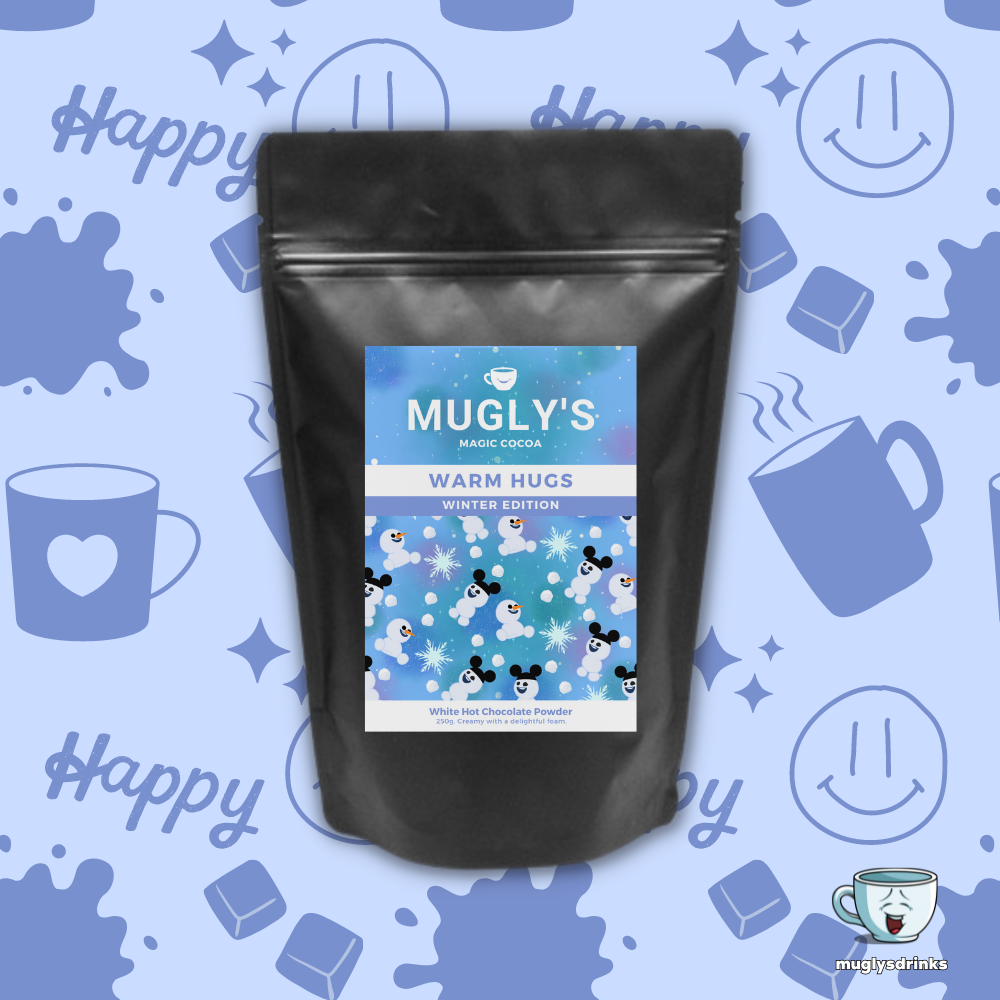 Warm Hugs Winter Edition: Frozen Inspired White Hot Chocolate - 250g